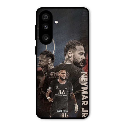 Neymar Portrait Samsung Galaxy F56 Mobile Back Cover - Sports PrintShield Case