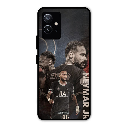 Neymar Portrait Vivo Y75 5G Mobile Back Cover - Sports PrintShield Case