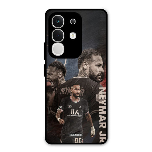 Neymar Portrait Vivo T4x Mobile Back Cover - Sports PrintShield Case