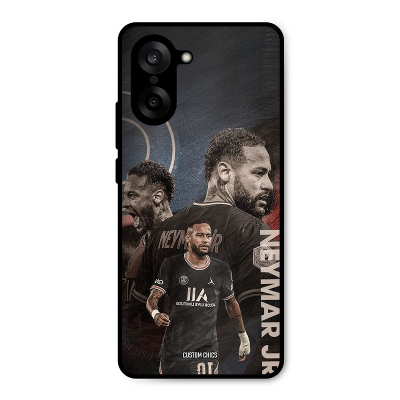 Neymar Portrait Oneplus Nord CE5 Mobile Back Cover - Sports PrintShield Case