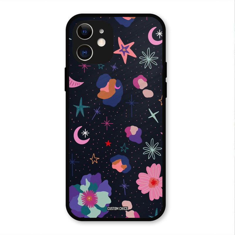Night Pattern IPhone 12 Mobile Back Cover - Aesthetic PrintShield Case