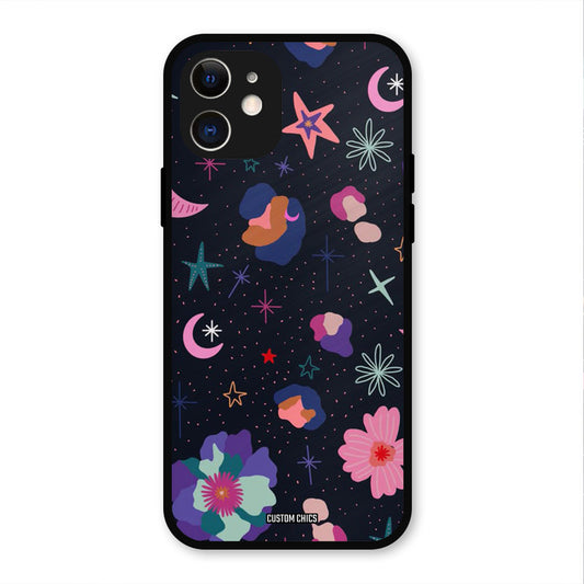 Night Pattern IPhone 12 Mobile Back Cover - Aesthetic PrintShield Case