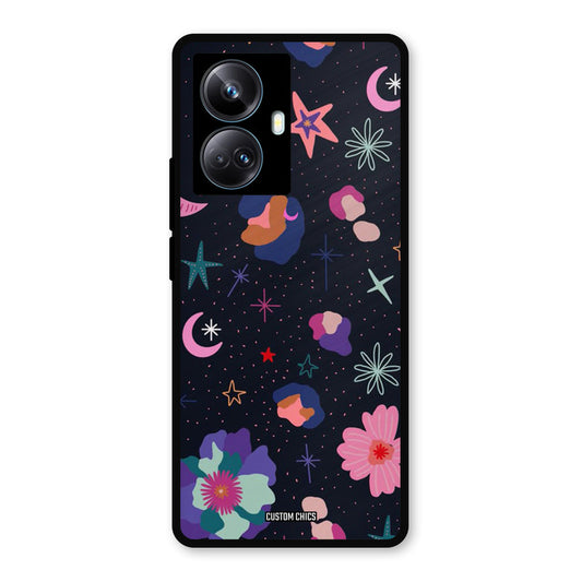 Night Pattern Realme 10 Pro Plus Mobile Back Cover - Aesthetic PrintShield Case