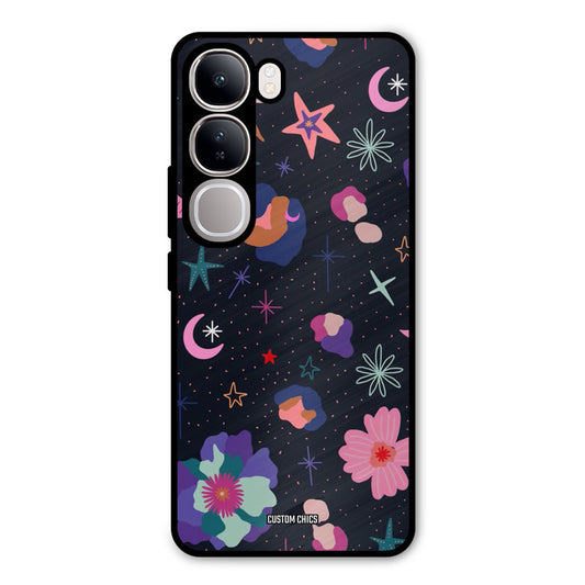 Night Pattern Vivo Y300 Mobile Back Cover - Aesthetic PrintShield Case