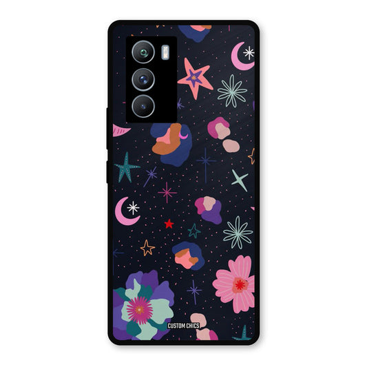 Night Pattern iQOO 9SE Mobile Back Cover - Aesthetic PrintShield Case