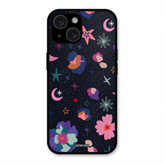 Night Pattern iPhone 15 Plus Mobile Back Cover - Aesthetic PrintShield Case