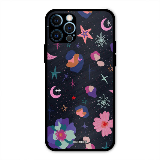 Night Pattern IPhone 12 Pro Mobile Back Cover - Aesthetic PrintShield Case
