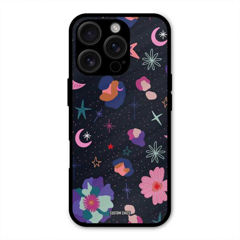 Night Pattern iPhone 16 Pro Max Mobile Back Cover - Aesthetic PrintShield Case