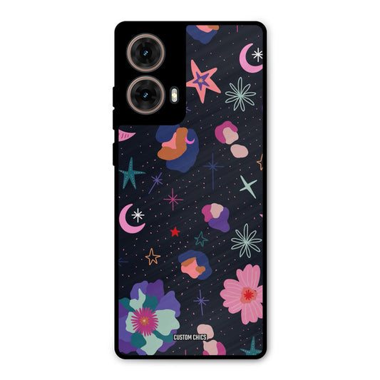 Night Pattern Moto G85 Mobile Back Cover - Aesthetic PrintShield Case