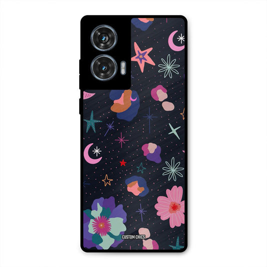 Night Pattern Moto G96 Mobile Back Cover - Aesthetic PrintShield Case