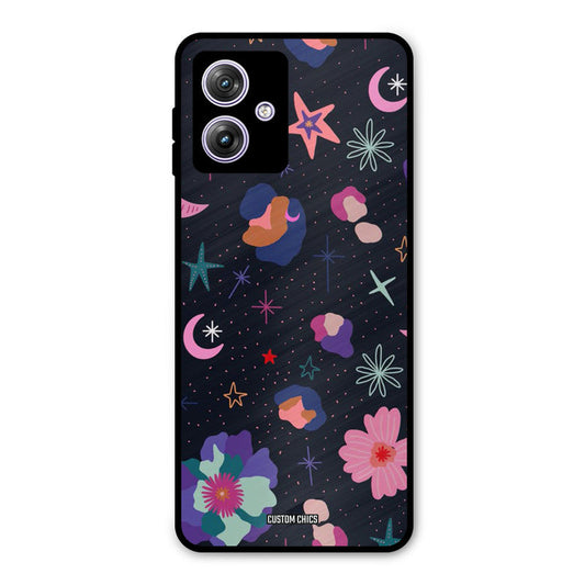 Night Pattern Moto G54 Mobile Back Cover - Aesthetic PrintShield Case