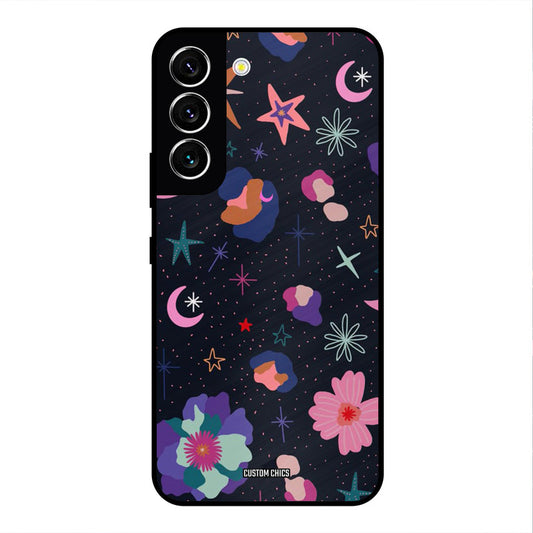 Night Pattern Samsung Galaxy S22 Mobile Back Cover - Aesthetic PrintShield Case