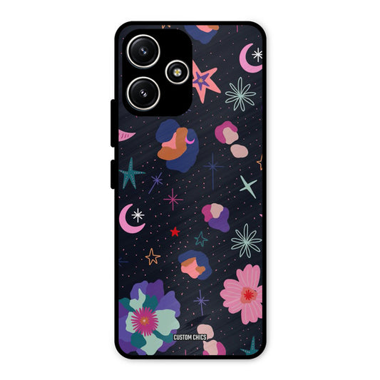 Night Pattern Redmi 12 5G Mobile Back Cover - Aesthetic PrintShield Case