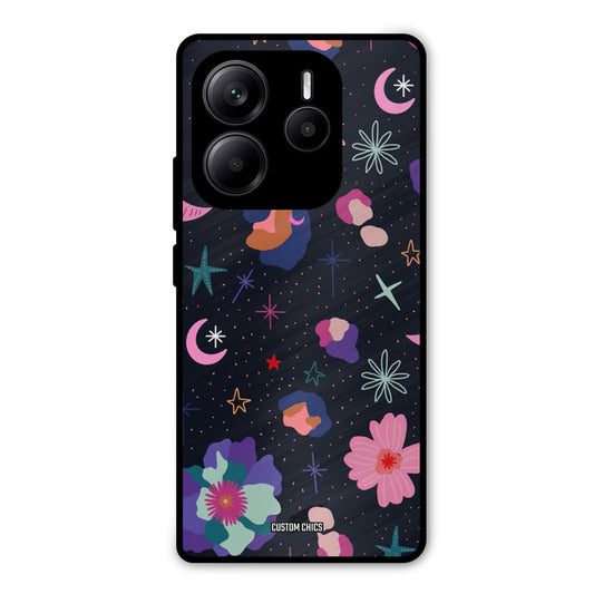 Night Pattern Redmi Note 14 Mobile Back Cover - Aesthetic PrintShield Case