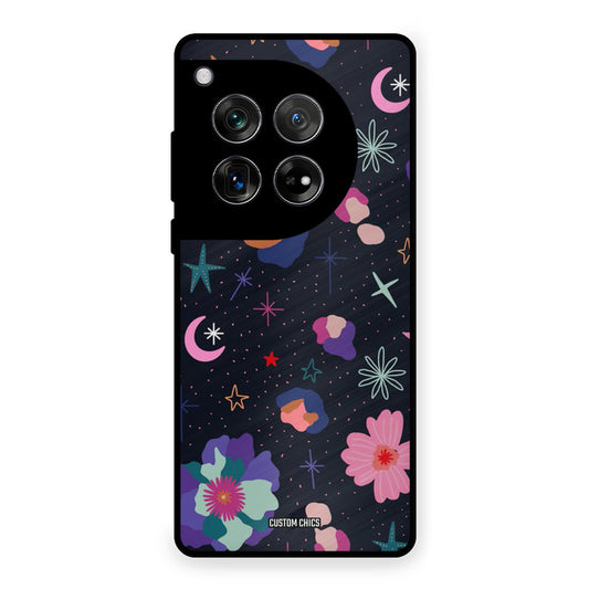 Night Pattern OnePlus 12 Mobile Back Cover - Aesthetic PrintShield Case