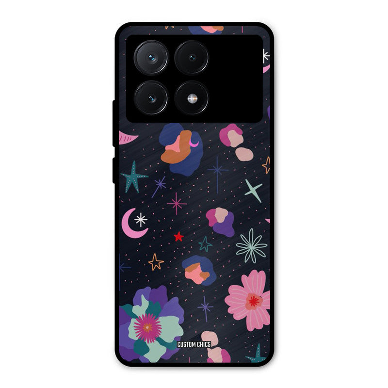 Night Pattern Poco X6 Pro Mobile Back Cover - Aesthetic PrintShield Case