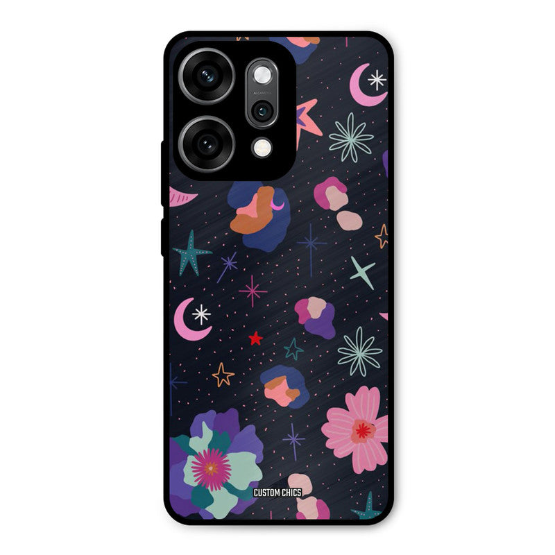 Night Pattern Oppo Reno 14 Pro Mobile Back Cover - Aesthetic PrintShield Case