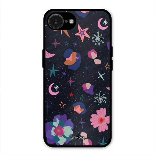 Night Pattern iPhone 16e Mobile Back Cover - Aesthetic PrintShield Case