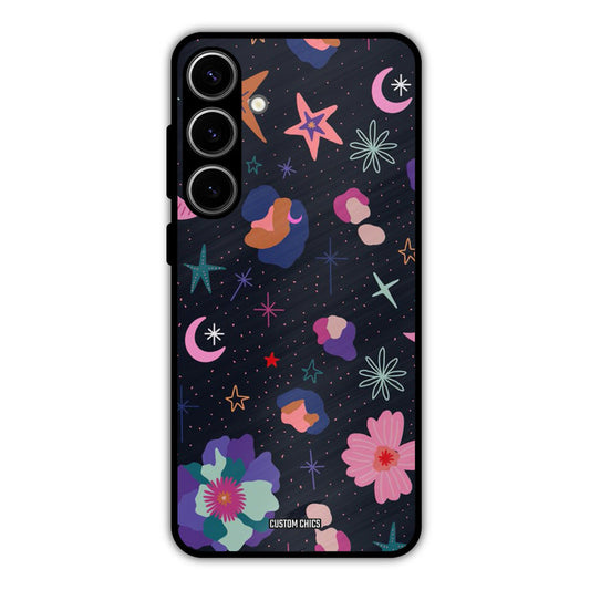 Night Pattern Samsung Galaxy S24 Plus Mobile Back Cover - Aesthetic PrintShield Case