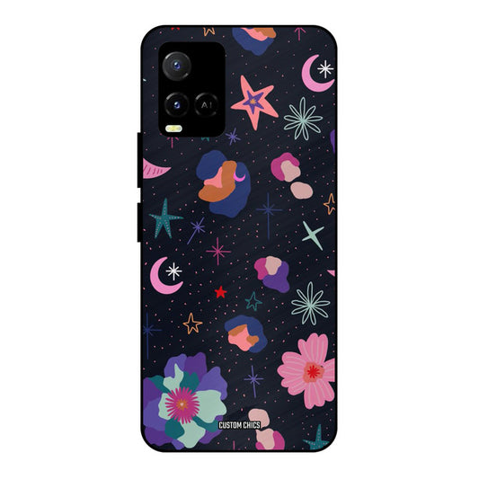 Night Pattern Vivo Y33s Mobile Back Cover - Aesthetic PrintShield Case
