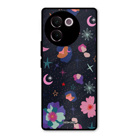 Night Pattern Vivo V30e Mobile Back Cover - Aesthetic PrintShield Case