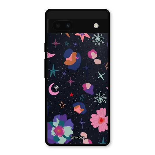 Night Pattern Google Pixel 6a Mobile Back Cover - Aesthetic PrintShield Case