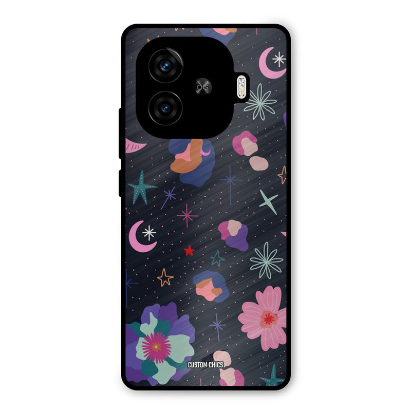 Night Pattern iQoo Neo 10R Mobile Back Cover - Aesthetic PrintShield Case