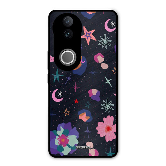 Night Pattern Vivo V50 Mobile Back Cover - Aesthetic PrintShield Case