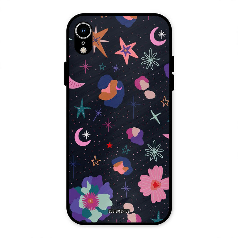 Night Pattern iPhone XR Mobile Back Cover - Aesthetic PrintShield Case