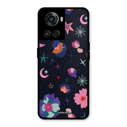 Night Pattern OnePlus 10R Mobile Back Cover - Aesthetic PrintShield Case