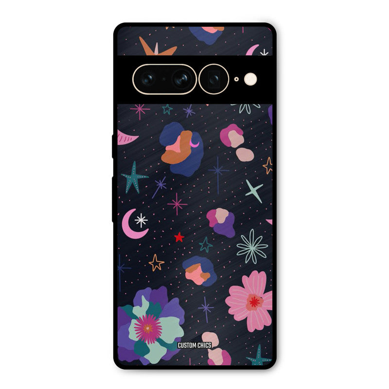 Night Pattern Google Pixel 7 Pro Mobile Back Cover - Aesthetic PrintShield Case