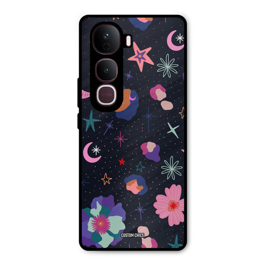 Night Pattern Vivo Y400 Pro Mobile Back Cover - Aesthetic PrintShield Case