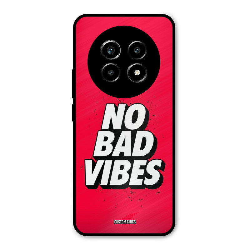No Bad Vibes Realme 14 Pro lite Mobile Back Cover - Typography PrintShield Case