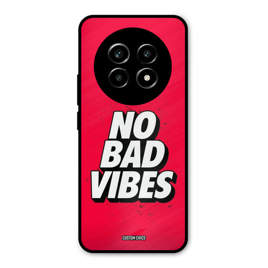 No Bad Vibes Realme 14 Pro lite Mobile Back Cover - Typography PrintShield Case