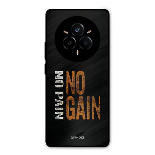 No Pain Realme 14 Pro Mobile Back Cover - Typography PrintShield Case