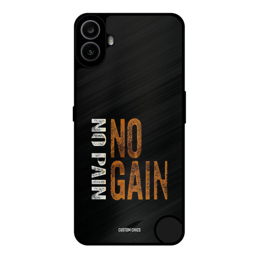 No Pain Nothing CMF Phone 1 Mobile Back Cover - Typography PrintShield Case
