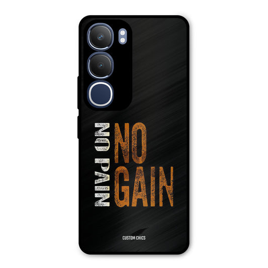 No Pain Vivo Y29 Mobile Back Cover - Typography PrintShield Case