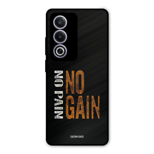 No Pain Oppo K12x Mobile Back Cover - Typography PrintShield Case