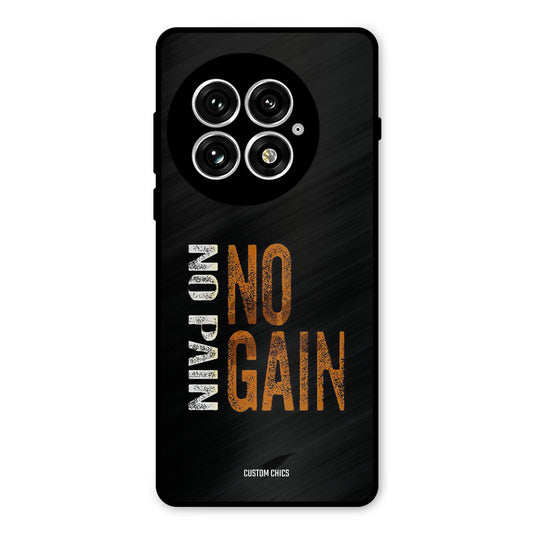 No Pain Oneplus 13 Mobile Back Cover - Typography PrintShield Case