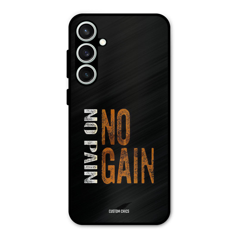 No Pain Samsung Galaxy S23 Mobile Back Cover - Typography PrintShield Case