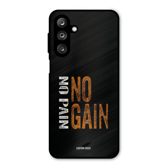 No Pain Samsung Galaxy M36 Mobile Back Cover - Typography PrintShield Case
