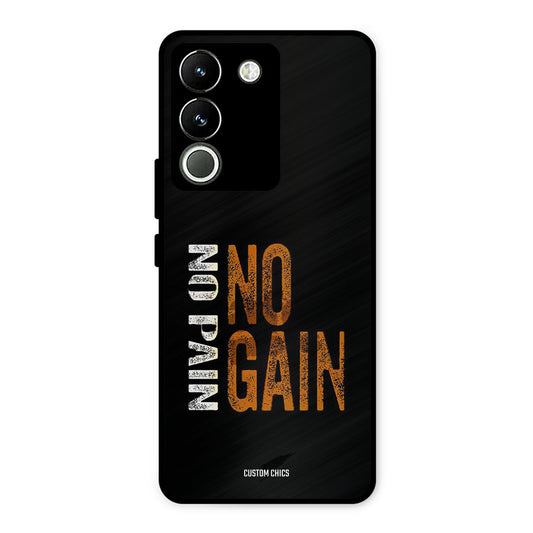 No Pain Vivo Y200 Mobile Back Cover - Typography PrintShield Case