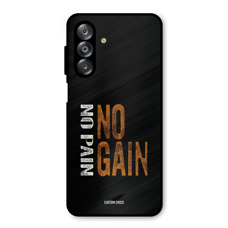 No Pain Samsung Galaxy A26 Mobile Back Cover - Typography PrintShield Case