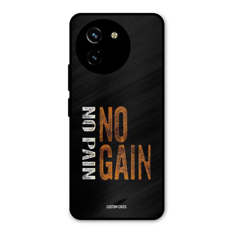 No Pain Vivo Y200i Mobile Back Cover - Typography PrintShield Case