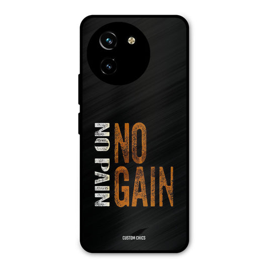 No Pain Vivo Y200i Mobile Back Cover - Typography PrintShield Case