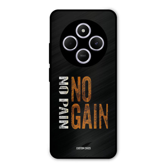 No Pain Poco M7 Mobile Back Cover - Typography PrintShield Case