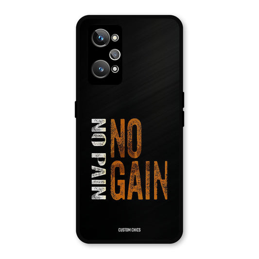No Pain Realme GT Neo 2 Mobile Back Cover - Typography PrintShield Case