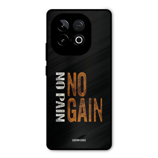 No Pain iQOO Neo 10 Mobile Back Cover - Typography PrintShield Case