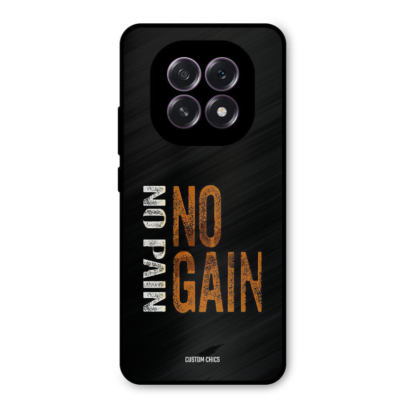 No Pain Oppo F29 Mobile Back Cover - Typography PrintShield Case