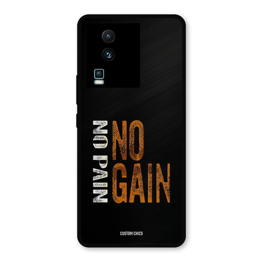 No Pain IQOO Neo 7 Pro Mobile Back Cover - Typography PrintShield Case